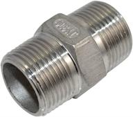 superwhole nipple stainless threaded fitting hydraulics, pneumatics & plumbing in fittings logo