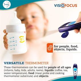 img 1 attached to 🌡️ Touch-Free Thermometer - VisioFocus PRO: An Enhanced Solution for Accurate Temperature Readings