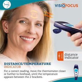 img 2 attached to 🌡️ Touch-Free Thermometer - VisioFocus PRO: An Enhanced Solution for Accurate Temperature Readings