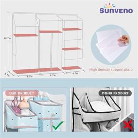 img 1 attached to 📦 Органайзер SUNVENO: складные решения для хранения одеял для удобной организации