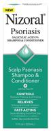 🧴 nizoral psoriasis shampoo &amp; conditioner for scalp, 11 ounce logo