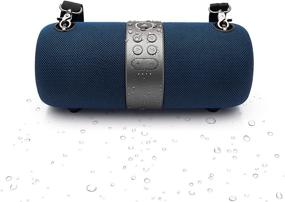 img 1 attached to Coleman CBT60 True Wireless Waterproof Portable Bluetooth Speaker (Blue)