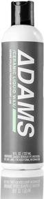 img 4 attached to 🚤 Enhance Ceramic Nano Paint Protection with Adam's Ceramic Liquid Wax (8oz) - Hydrophobic Top Coat SIO2 Infused Wax Sealant for Boats, RVs, Trucks & Motorcycles