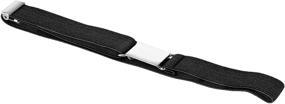 img 2 attached to Stylish & Practical: Shop Buyless Fashion's Adjustable Elastic Belt for Kids Toddlers Baby with Silver Buckle