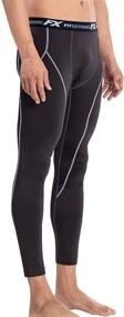 img 3 attached to 🔥 Stay Warm and Cozy: FITEXTREME MAXHEAT Men's Fleece-Lined Thermal Underwear Pants"