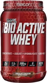 img 4 attached to iSatori Bio-Active Whey Protein Powder - Concentrate, Isolate, and Hydrolysate with Bio-Gro, Active Peptides, and BCAAs - 25G Protein per Serving - Chocolate Sensation (26 Servings)