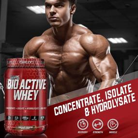 img 3 attached to iSatori Bio-Active Whey Protein Powder - Concentrate, Isolate, and Hydrolysate with Bio-Gro, Active Peptides, and BCAAs - 25G Protein per Serving - Chocolate Sensation (26 Servings)