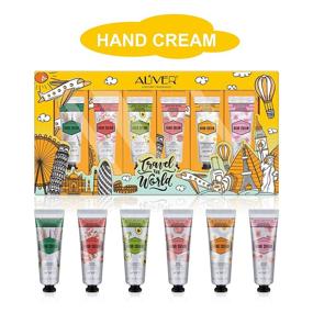 img 3 attached to 💆 Набор для рук "Ultimate Hand Cream Set": 6 путешественнических размеров кремов для ухода за кожей рук с растительным ароматом - питательное и увлажняющее средство для шершавых рук, идеальный подарок для женщин.