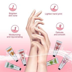 img 2 attached to 💆 Набор для рук "Ultimate Hand Cream Set": 6 путешественнических размеров кремов для ухода за кожей рук с растительным ароматом - питательное и увлажняющее средство для шершавых рук, идеальный подарок для женщин.