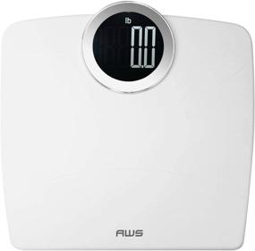 img 2 attached to 📏 American Weigh 396LUMA Digital Bathroom Scale - 396lb Capacity, Precise Measurement of 0.2lb Increment