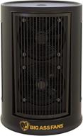 🌀 stay cool with big ass fans f-ev1-1001s75v60 cool-space 200 evaporative cooler in stylish black logo