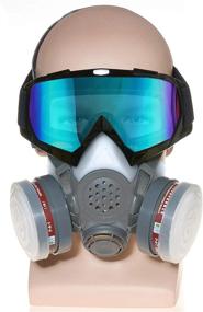 img 3 attached to 🔥 HXMY Industrial Dust Protection Sandblasting Respirator