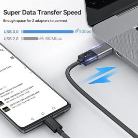 img 2 attached to 💻 Enhanced Connectivity: Thunderbolt Female Adapter for MacBook Devices