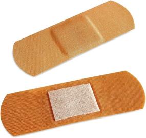 img 2 attached to 100 Count Box of Flex Fabric Adhesive Bandages - Flexible Finger-Tip, Knuckles, and Thumb Bandages for Optimal Wound Care and Infection Protection