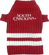 🐔 stylish south carolina gamecocks pet sweater: show your team spirit! logo