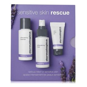 img 3 attached to 🌿 Набор для ухода за чувствительной кожей Dermalogica - Полный комплект с нежным очищающим молочком, балансирующим тоником и успокаивающим увлажняющим кремом для лица - Эффективный уход за кожей для смягчения, успокоения и уменьшения раздражения