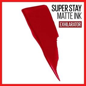 img 3 attached to Maybelline New York SuperStay Matte Ink Liquid Lipstick, Spiced Edition - Exhilarating Shades for Long-Lasting Intensity