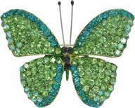 gyn joy colored rhinestone butterfly logo
