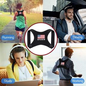 img 1 attached to 🧘 Premium Posture Corrector: Shoulder and Back Brace Support for Men and Women - Effective Upper Back Straightener, Neck, Clavicle & Shoulder Support - Relieve Back Pain