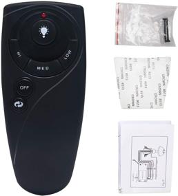 img 2 attached to 🔘 UC7083T Replacement Remote Control: Effortlessly Control Hampton Bay Ceiling Fans with Wireless Dual Lights and Wall Holder