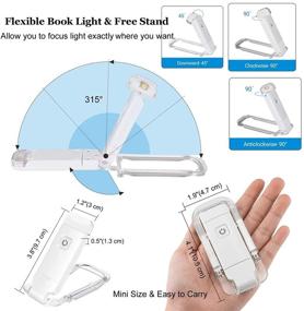 img 2 attached to Rechargeable Reading Brightness Adjustable Bookworms