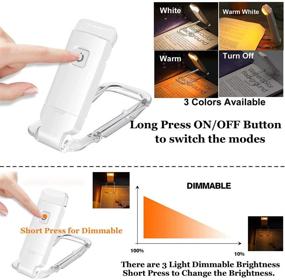 img 3 attached to Rechargeable Reading Brightness Adjustable Bookworms