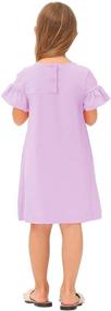 img 3 attached to 👗 GRACE KARIN Girls' Skin-friendly Cotton Skater Dresses for Optimal Comfort and Style