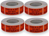 💡 separate fluorescent rolls labels for retail store fixtures & equipment - enhance packing efficiency logo