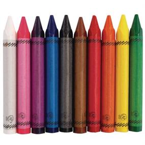 img 1 attached to Colorations CLRTRI Triangular Crayon Classpack