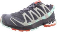 salomon womens trail running orange logo