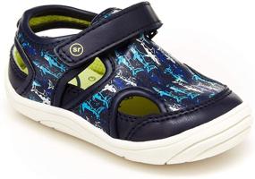 img 4 attached to 👟 Stride Rite 360 Wave Sport Sandal - Unisex Water Shoe