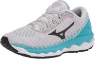 mizuno waveknit running shadow women's shoes: superior comfort and performance for active women logo