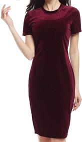img 4 attached to 👗 MiaoYi Cocktail Evening Sleeve Dresses - Women's Clothing in Dresses