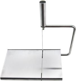 img 2 attached to 🧀 Efficient Stainless Steel Wire Cheese Slicer - Perfect for Cutting and Serving Cheese & Butter in the Kitchen