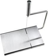 🧀 efficient stainless steel wire cheese slicer - perfect for cutting and serving cheese & butter in the kitchen logo