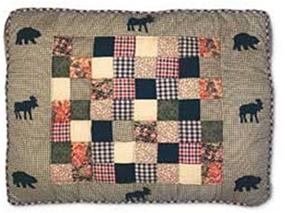 img 2 attached to 🐾 Quilted Pet Bed - Petmate Moose Medley, 40 x 30 inches