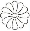 4 1 2 flower quilting stencil logo