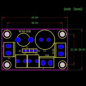 img 3 attached to 🔊 MWorld2 Регулируемая HiFi-колонка: разделитель частот 2-полосный АЧХ для ВЧ и НЧ, модульная плата колонки, набор для самостоятельной сборки кроссовера и фильтра звука.