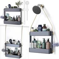 sinoart caddy over bathroom organizer adjustable logo