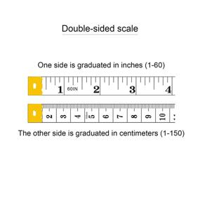 img 3 attached to Measure Flexible Medical Measurement 60 Inch（White）