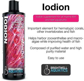 img 2 attached to 🐠 Concentrated Iodide Supplement for Marine Aquariums by Brightwell Aquatics: Iodion+