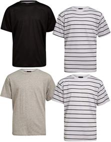 img 4 attached to 👕 Детские футболки с кружевным семейством Quad Seven: модная одежда для повышения спортивной производительности.