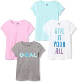 img 3 attached to 🦄 Spotted Zebra Short Sleeve T Shirts: Enchanting Unicorn Girls' Clothing Delights