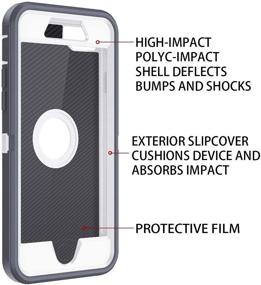 img 2 attached to I HONVA Protector Shockproof Protection 4 7 Inch