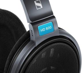 img 1 attached to Sennheiser HD 600 Professional Stereo Headphones - Open Dynamic Design for Hi-Fi Audio (Black)