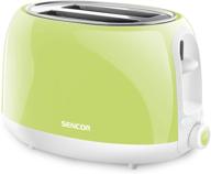 sencor high lift 2-slot toaster: safe cool touch technology, lime green - medium логотип