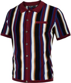 img 3 attached to 👕 Sleeve Stripe Men's Clothing for Shirts by PJ Paul Jones