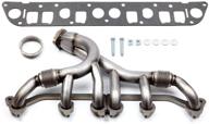 🔧 high-quality stainless steel exhaust manifold set for wrangler grand cherokee 4.0l - eccpp automotive replacement logo