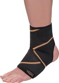 img 4 attached to Copper Fit Rapid Relief Ankle: Alleviate Discomfort with Targeted Compression Support