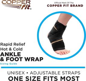 img 2 attached to Copper Fit Rapid Relief Ankle: Alleviate Discomfort with Targeted Compression Support